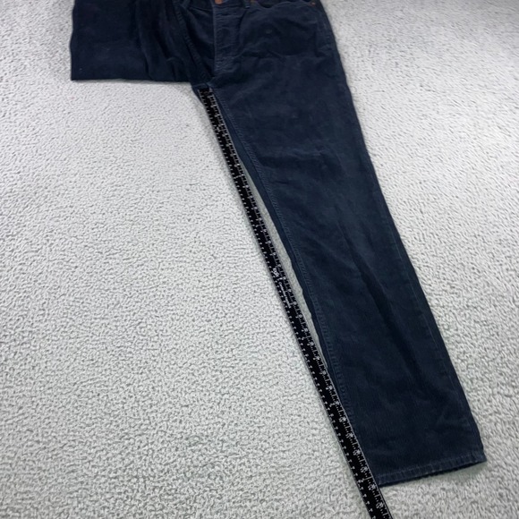 Polo‎ Ralph Lauren Corduroy Pants Men 35x32 Navy Blue Straight Leg Casual Preppy - Picture 6 of 11